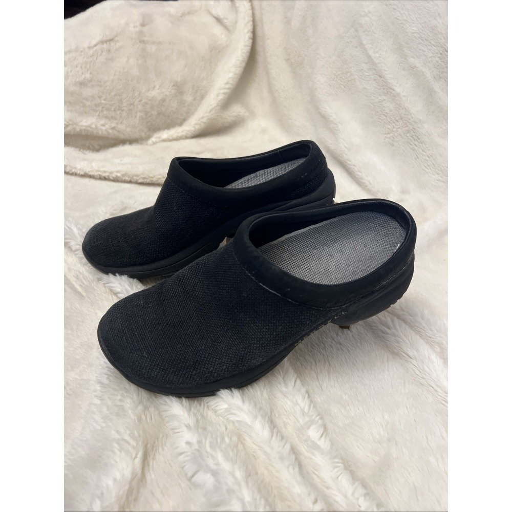 Merrell Primo Hemp Womens Black Mesh Mule Size 6